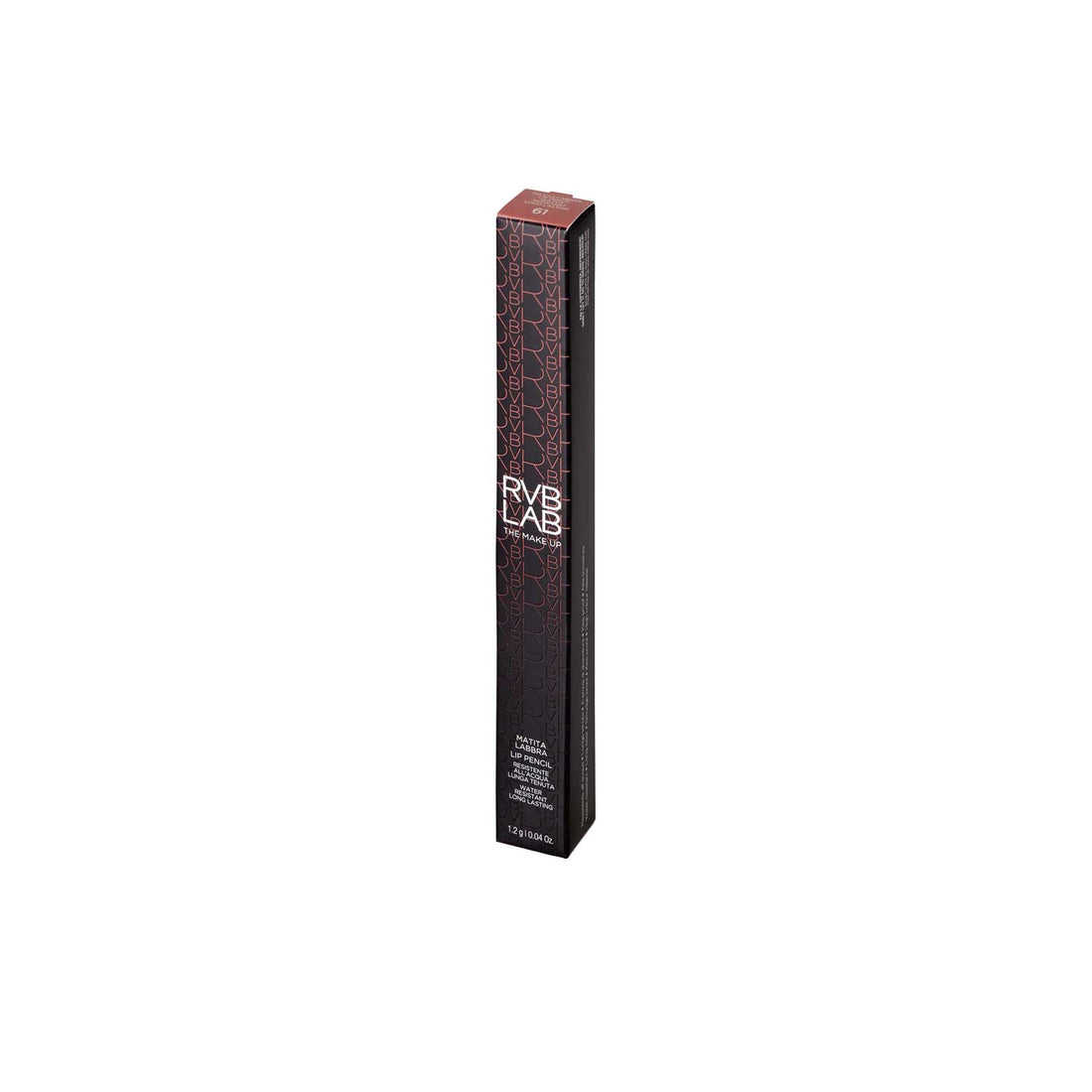 Water resistant long lasting lip pencil