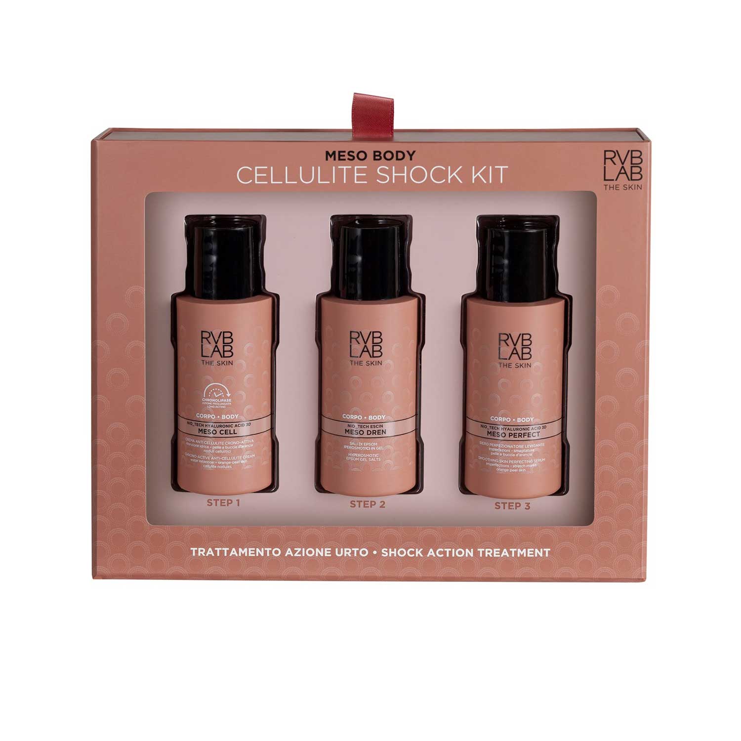 Cellulite shock kit trattamento urto