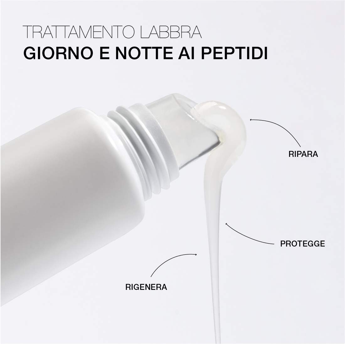 Peptide Lip Repair - Trattamento Labbra Giorno E Notte Ai Peptidi