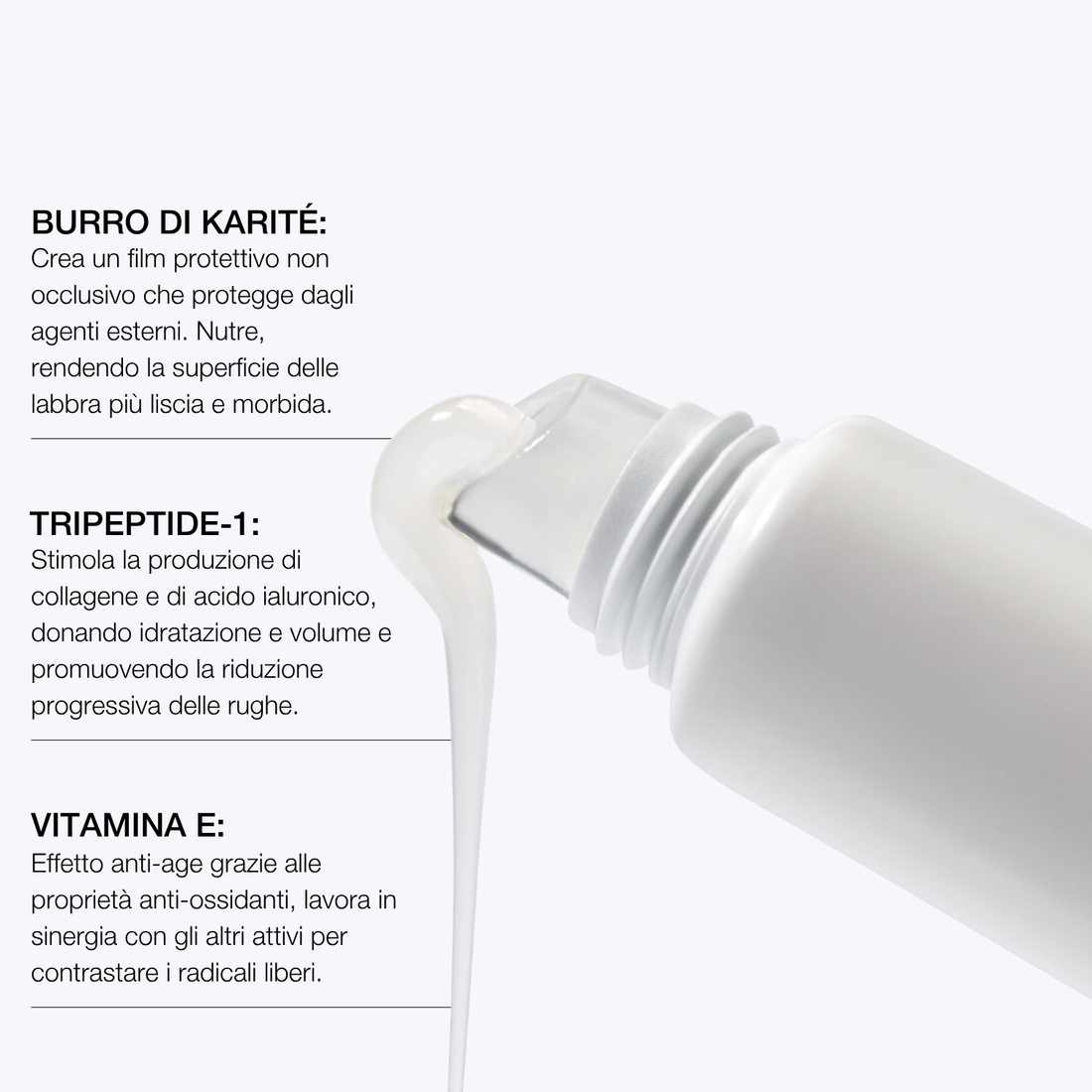 Peptide Lip Repair - Trattamento Labbra Giorno E Notte Ai Peptidi